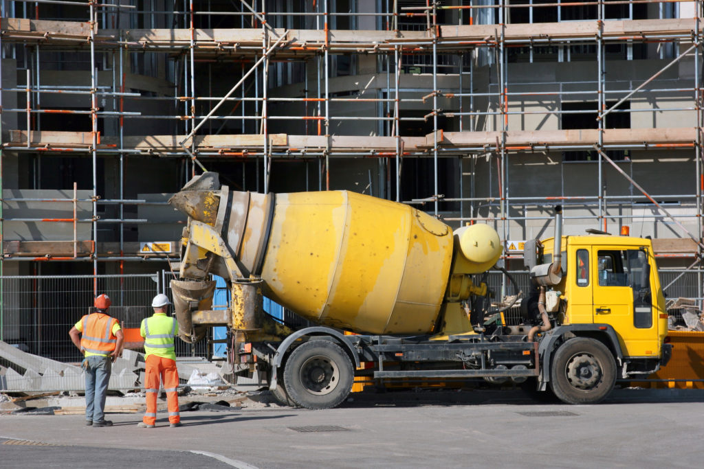 cement mixer truck